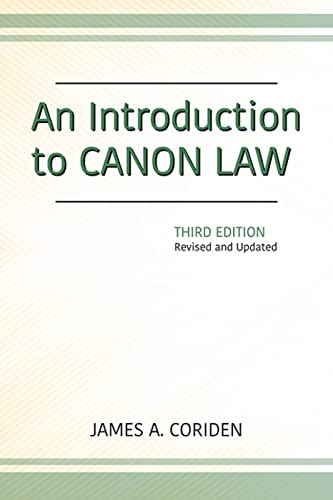 Imagen de archivo de An Introduction to Canon Law, Third Edition: Revised and Updated a la venta por Books From California