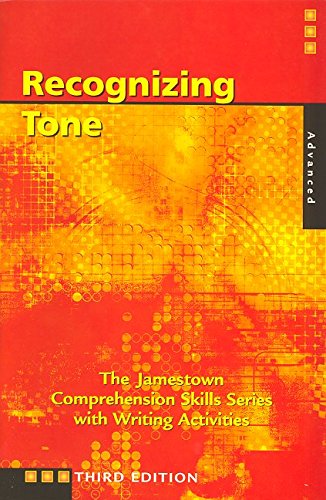 9780809201617: Comprehension Skills: Recognizing Tone (Advanced) (Comprehensive Skills)