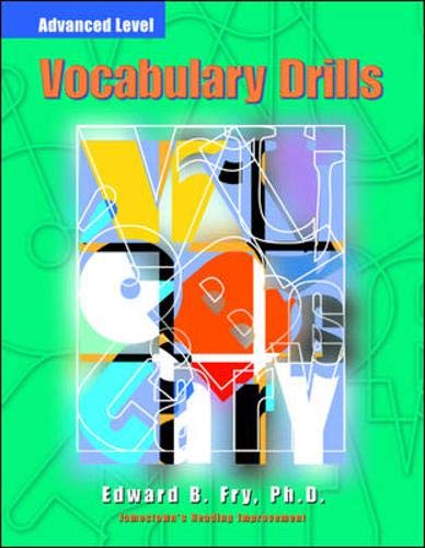 Imagen de archivo de Vocabulary Drills: Advanced a la venta por BooksRun