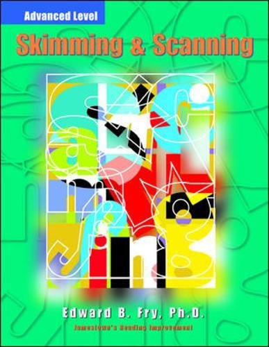 Imagen de archivo de Skimming & Scanning, Advanced a la venta por ThriftBooks-Atlanta