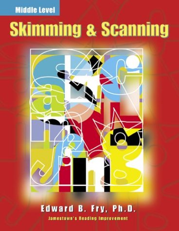 Imagen de archivo de Skimming & Scanning: Middle a la venta por BooksRun