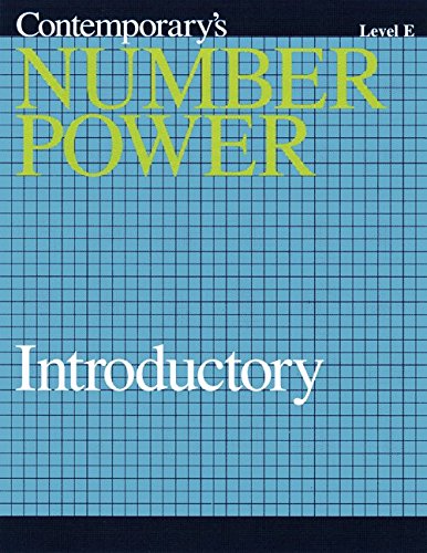 Stock image for Number Power TABE - Introductory/Level E for sale by Better World Books