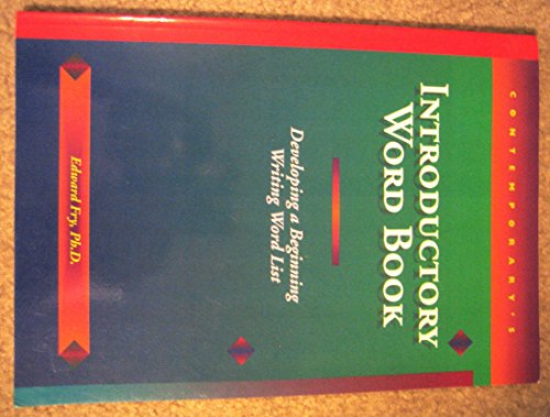 Imagen de archivo de Introductory Word Book: Contemporary's Reading and Writing Handbooks a la venta por Once Upon A Time Books