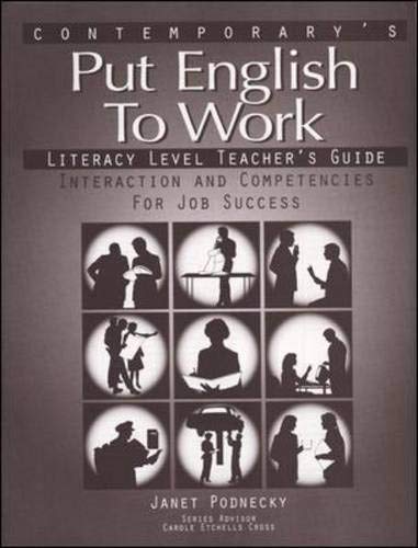 Beispielbild fr Put English to Work Literacy Level Teacher Guide zum Verkauf von Ann Becker