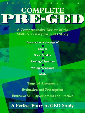 Stock image for Contemporary's Complete Pre-Ged for sale by HPB-Red