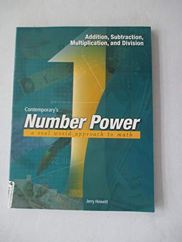 Beispielbild fr Contemporary's Number Power 1: Addition, Subtraction, Multiplication, and Division zum Verkauf von BooksRun