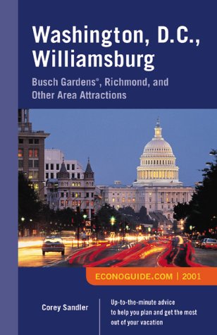 Stock image for Econoguide(R) 2001 Washington, D.C., Williamsburg for sale by Discover Books