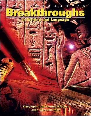 Stock image for Breakthroughs in Writing and Language for sale by Better World Books
