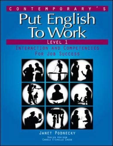 Beispielbild fr Contemporary's Put English to Work: Level 1 zum Verkauf von Ergodebooks