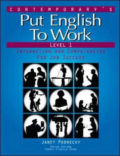 Imagen de archivo de Contemporary's Put English to Work: Level 1 a la venta por Ergodebooks
