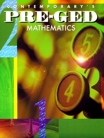 Stock image for Contemporarys Pre-Ged Mathematics for sale by Ergodebooks