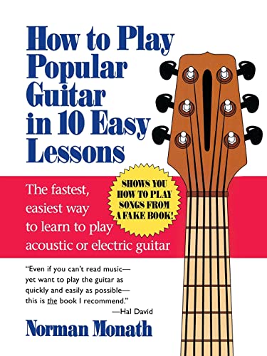 Beispielbild fr How to Play Popular Guitar in 10 Easy Lessons zum Verkauf von Wonder Book