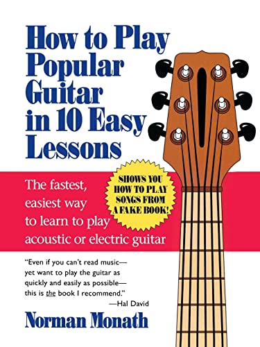 9780809237654: How to Play Popular Guitar in 10 Easy Lessons (NTC REFERENCE)