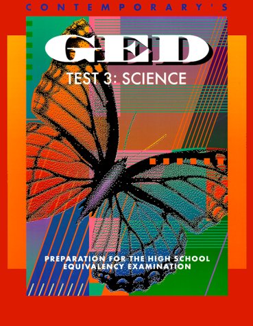 9780809237807: General Education Development Preparation for the High School Equivalency Examination: Science (Contemporary's GED Satellite Series)