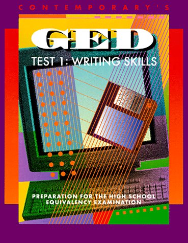 9780809237821: Contemporary's Ged: Test 1 : Writing Skills