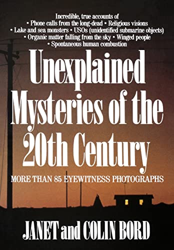 Beispielbild fr Unexplained Mysteries of the 20th Century zum Verkauf von Better World Books