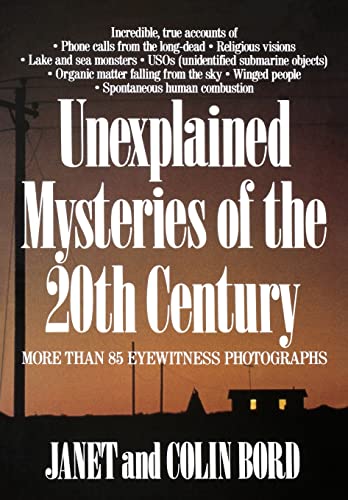 Stock image for Unexplained Mysteries of the 20th Century for sale by SecondSale