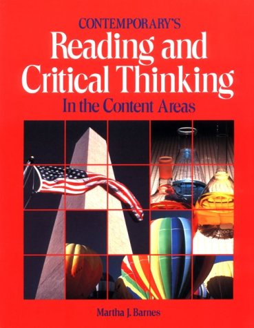Imagen de archivo de Contemporary's Reading and Critical Thinking: In the Content Areas a la venta por SecondSale
