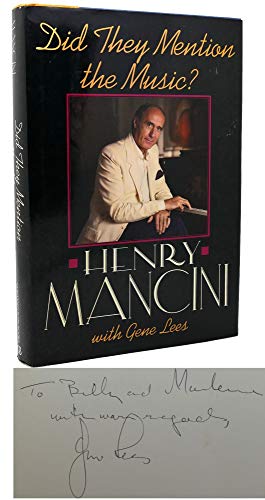 Did They Mention the Music? (9780809244966) by Mancini, Henry; Lees, Gene