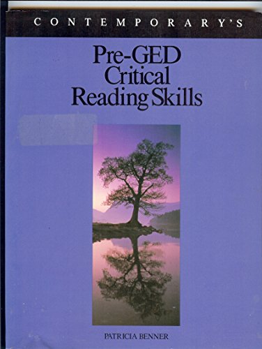 Beispielbild fr Pre-GED Critical Reading Skills zum Verkauf von ThriftBooks-Dallas
