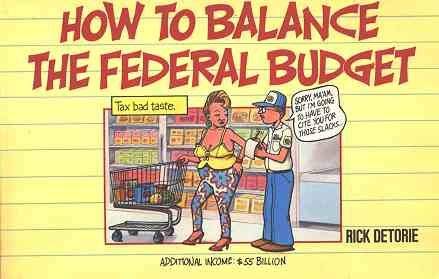 Stock image for How to balance the federal budget for sale by Wonder Book