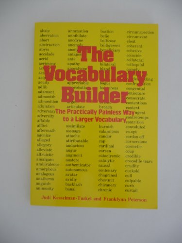 9780809256501: The Vocabulary Builder