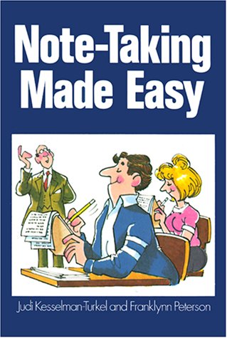 Stock image for Note-Taking Made Easy for sale by Better World Books