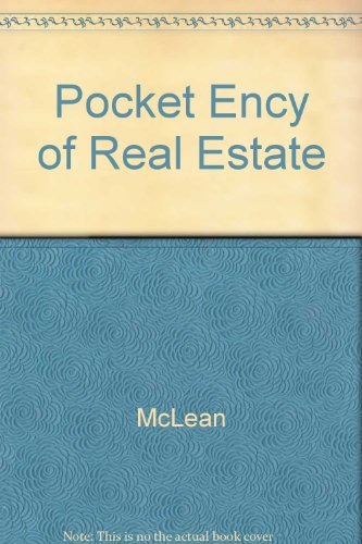 Pocket Encyclopedia of Real Estate (9780809256716) by Inc. Contemporary Books