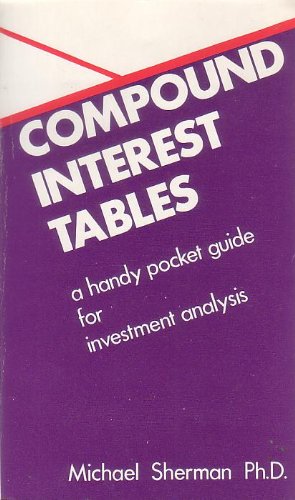 Imagen de archivo de Compound Interest Tables a la venta por Wonder Book