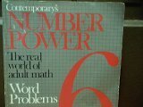 9780809257508: Contemporary's Number Power: The Real World of Adult Math World Problems 6 by...