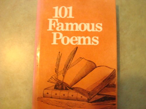 Beispielbild fr 101 Famous Poems zum Verkauf von Better World Books