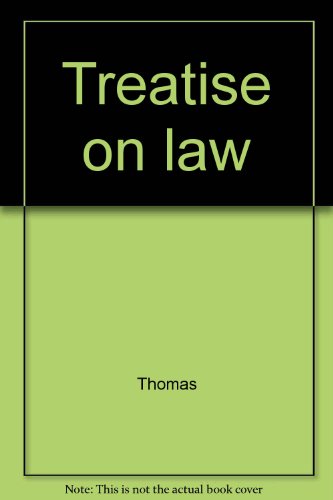 Beispielbild fr Treatise on Law: Summa Theologica, questions 90-97 (Gateway edition) zum Verkauf von Top Notch Books