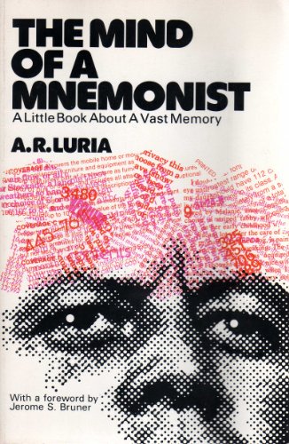 Stock image for The Mind of a Mnemonist: A Little Book About a Vast Memory for sale by Wonder Book