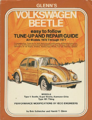 Volkswagen tune-up and repair guide (A Glenn tune-up and repair guide) (9780809282104) by Schleicher, Robert H