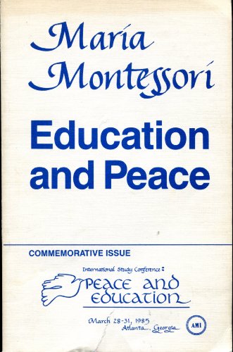 Imagen de archivo de Education and Peace a la venta por ThriftBooks-Atlanta