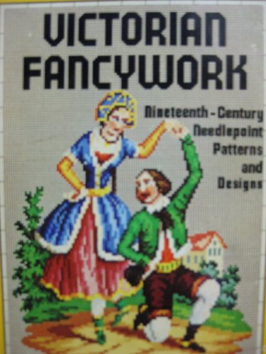 Imagen de archivo de Victorian Fancywork: Nineteenth-Century Needlepoint Patterns and Designs a la venta por Samuel H. Rokusek, Bookseller