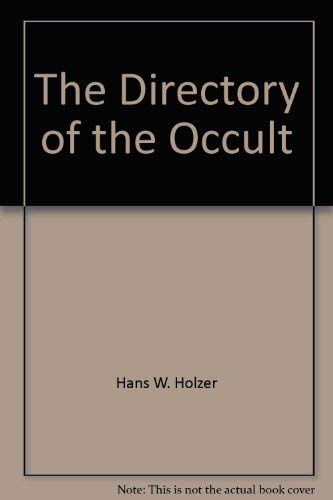 The directory of the occult (9780809283774) by Holzer, Hans