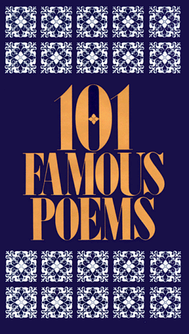 Stock image for One Hundred and One Famous Poems for sale by Hafa Adai Books