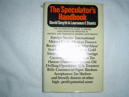 Stock image for The speculator's handbook for sale by Thylacine Books