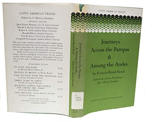 Stock image for Journeys Across the Pampas and Among the Andes for sale by Better World Books