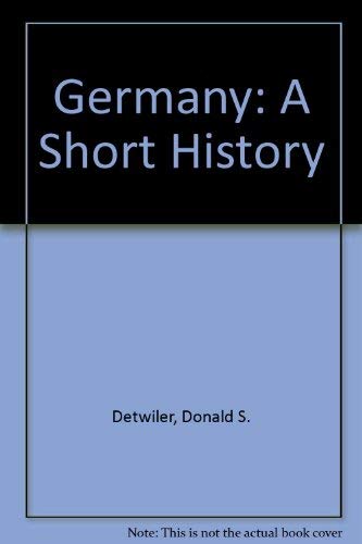 Imagen de archivo de Germany : A Short History a la venta por Better World Books