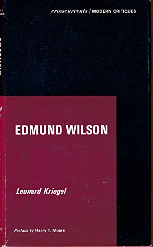 9780809305230: Edmund Wilson