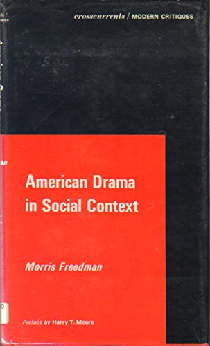 Imagen de archivo de American Drama in Social Context a la venta por Better World Books