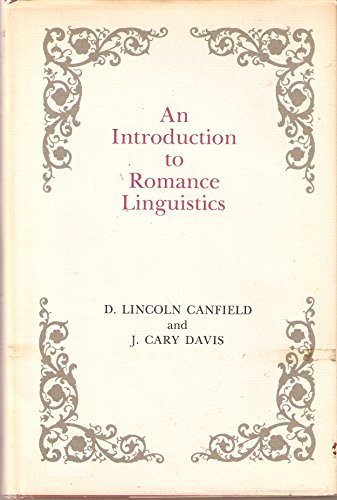 Imagen de archivo de An Introduction to Romance Linguistics a la venta por Better World Books