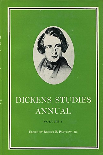 Imagen de archivo de Dickens Studies Annual, Volume 4 a la venta por Better World Books