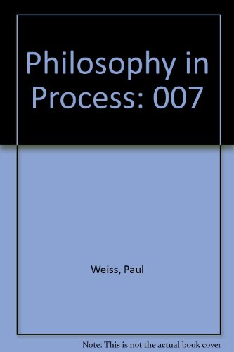 Stock image for Philosophy in Process, Volume 7 for sale by ThriftBooks-Atlanta