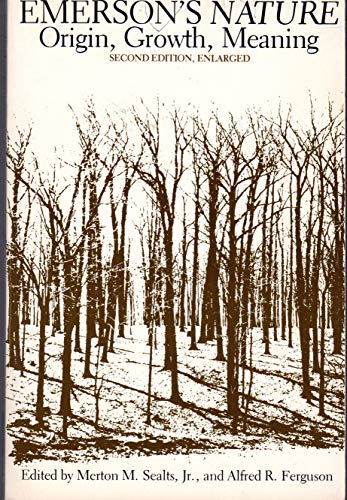 Imagen de archivo de Emerson's Nature, Second Edition: Origin, Growth, Meaning a la venta por Best and Fastest Books