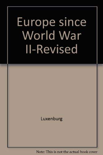 Europe Since World War II, Revised Edition: The Big Change