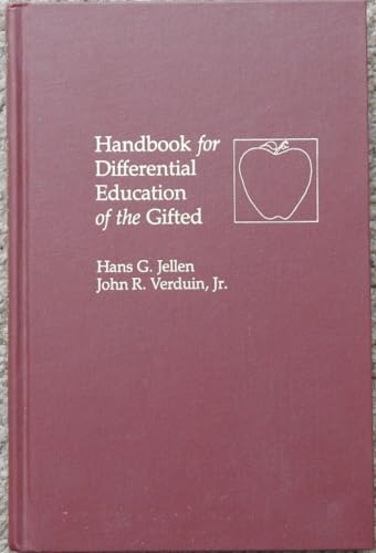 Stock image for Handbook for Differential Education of the Gifted for sale by Irish Booksellers