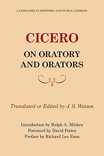 Beispielbild fr CICERO ON ORATORY AND ORATORS Translated or Edited zum Verkauf von Ancient World Books